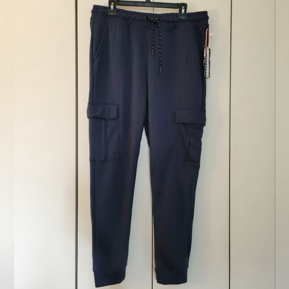 NWT Men's Navy Cargo Jogger Pants